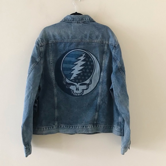 Lucky Brand Grateful Dead Denim Jacket, NWT, Size XXL - Picture 7 of 14